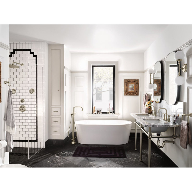 Colinet  Wall Mounted Towel Bar, Chrome