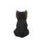 Statue chiot Yorkshire Terrier assis