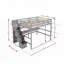 Lit mezzanine double avec bureau-1390849291