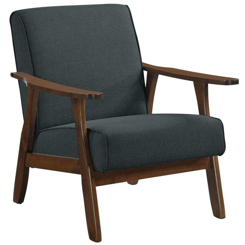 Fauteuil 29 po Nathanielle, Gris anthracite