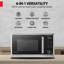 Toshiba 0.9 Cubic Feet 900 Watt Convection Countertop Microwave with Air Frying Capability-89111998