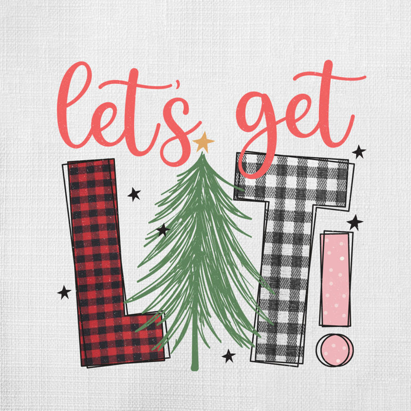 Coussin en polyester Christmas3, 20 po x 20 po