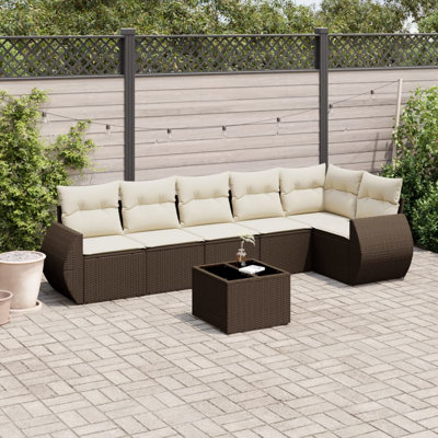 Ensemble de canapé de jardin Vidaxl