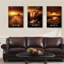 3 Piece Wrapped Canvas Print
