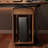 Walnut Rectangular Solid Wood Standing desk-246209858
