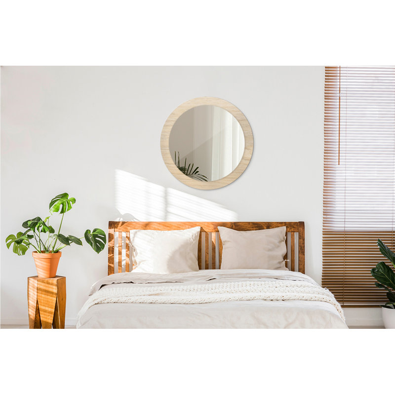 Huldar Glass Flat Wall Mirror