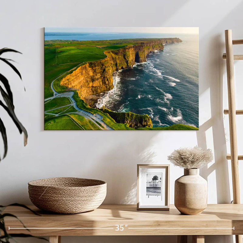 Gillard Moher Ireland Cliffs, 16" H x 24" W