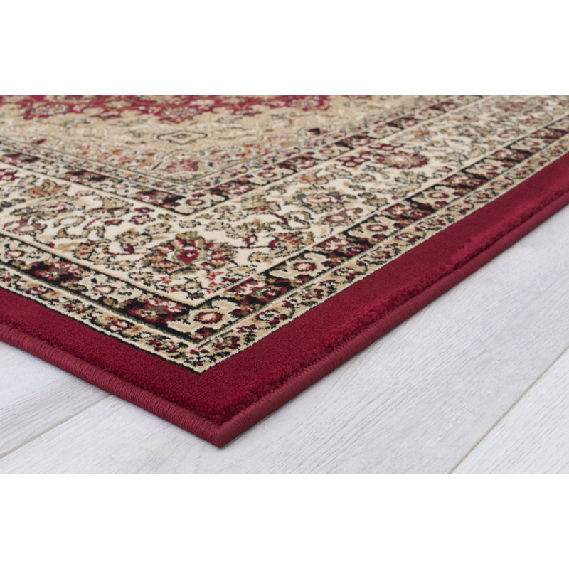 Oriental Area Rug in Red