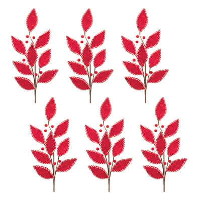 Peppermint Leaf Berry Spray (Set of 6)