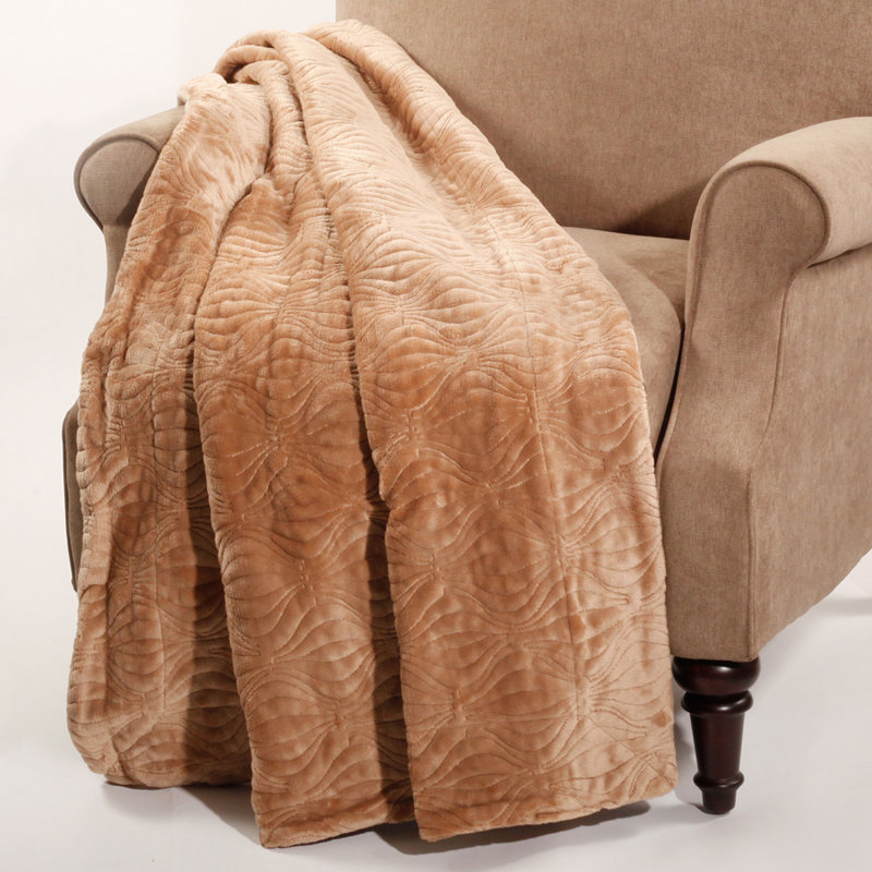 Quilted Throw Blanket, Amphora