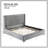 Modern Design Bed Frame Upholstered Queen Bed Frame Platform With Headboard Corduroy Headboard Wooden Slats Support-2017275533-2017275532