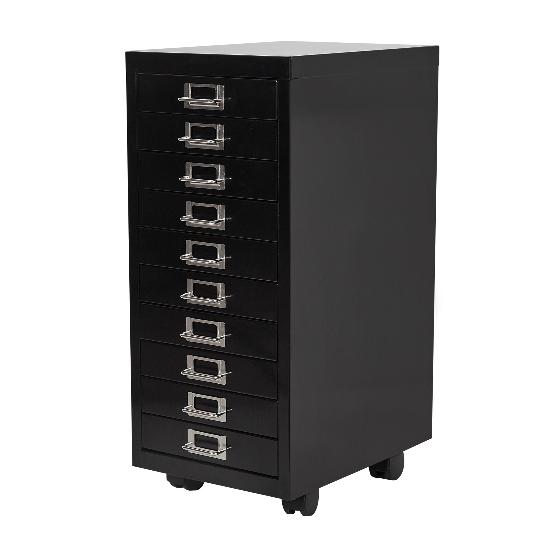 Tool Dorm File Cabinet Mini 10 Tier Metal File Organizer Document ...