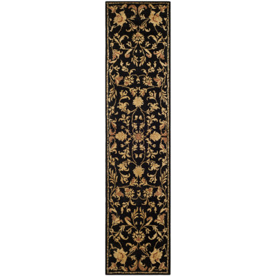 Afra Metro Hand Tufted Wool Pile Floral Rug