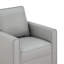 Chaise d'appoint pivotante en cuir véritable Weston (ensemble de 2)-126300405