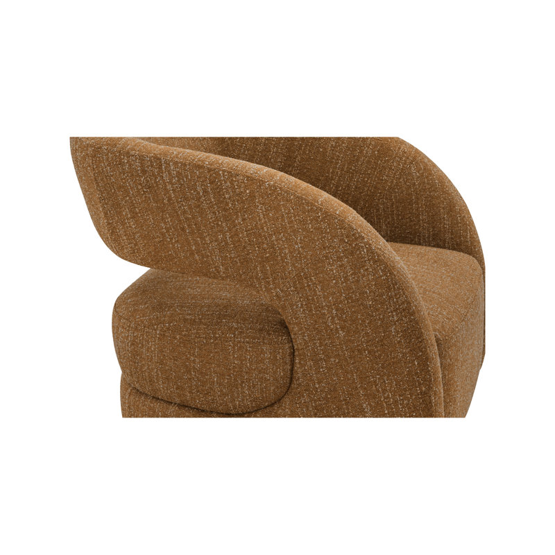 Barrow Accent Chair Jute, Yellow