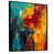 Black Floater Framed