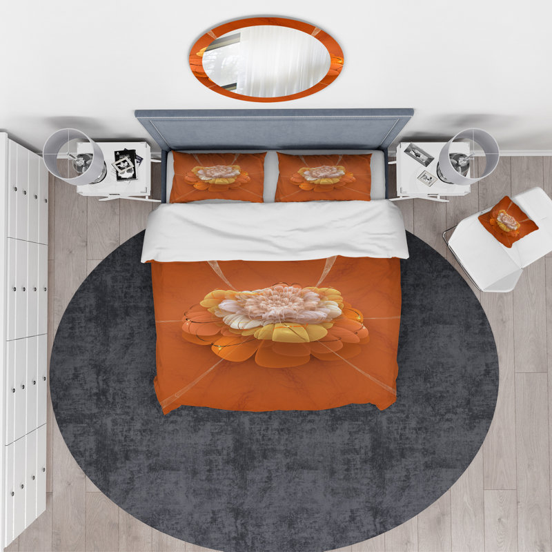 Ensemble de housse de couette traditionnelle, Housse de couette très grand + 2 taies décoratives