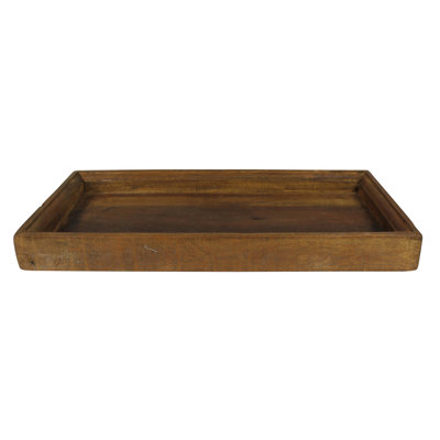 Wood Tray, Rectangle - Sm