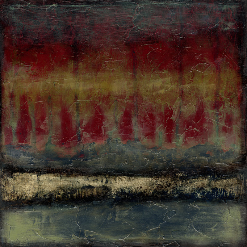 Moonlit Forest I by Jennifer Goldberger - Wrapped Canvas Painting, 51cm H x 51cm W