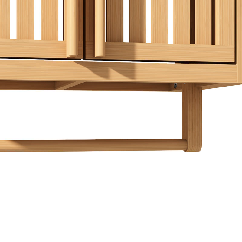 22,27 po Armoire murale haute - Option de rangement polyvalente pour salle de bain à long terme, hauteur