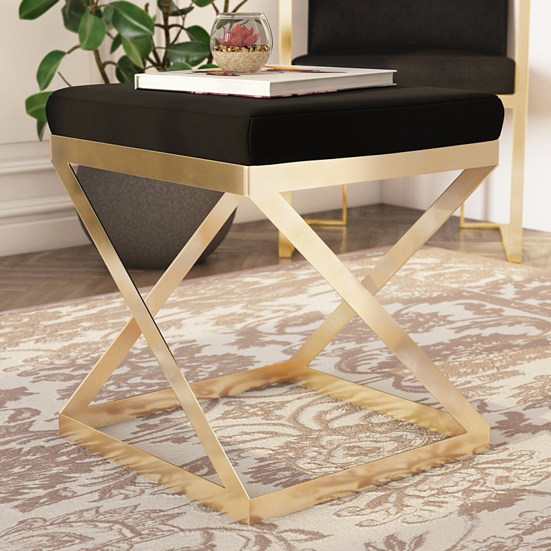 Tabouret de meuble-lavabo en métal Talita