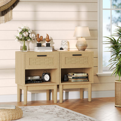 40cm W Bedside Table