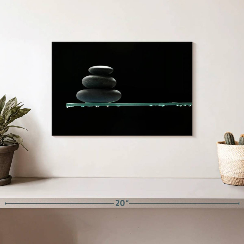 Kerrick Stacked Zen Pebbles, 8" H x 12" W