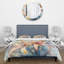 Ensemble de housse de couette orange Lily Symphony I Bedding-1573416817