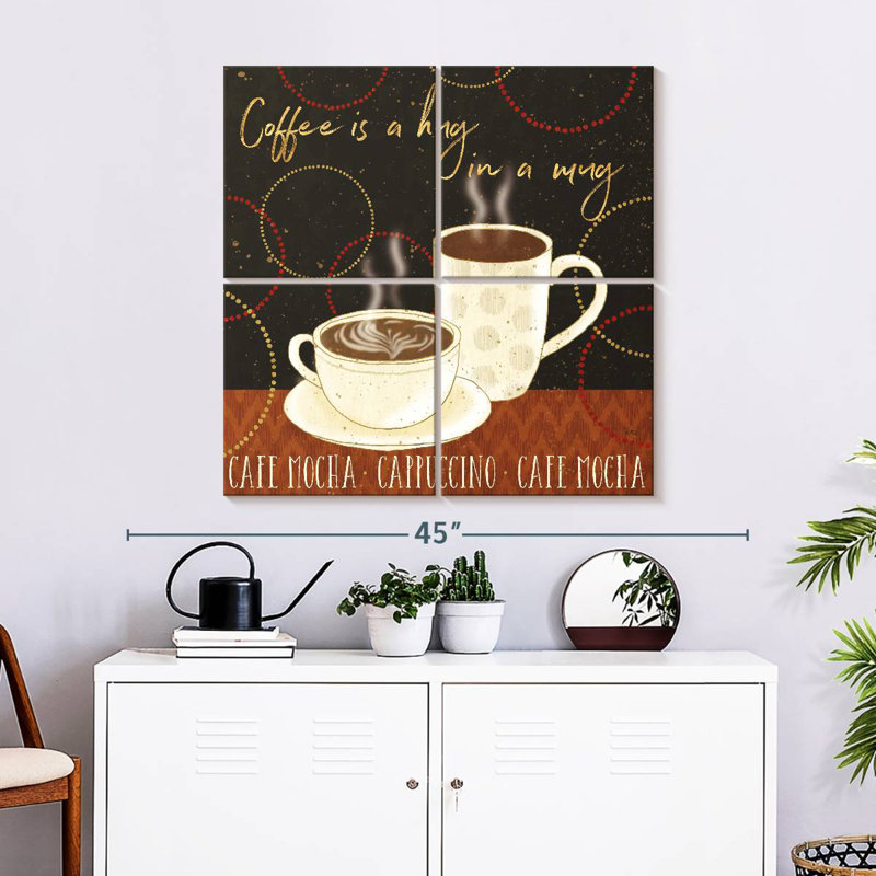 Yarlin Fresh Coffee III, 32" H x 32" W