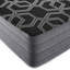 Matelas double de 12 po - Service de couchage moyen et plus frais, couverture de glace en cuivre avec bruit argenté et graphite - Ressorts de périmètre réglables, plateau lisse pour une nuit de sommeil merveilleuse
