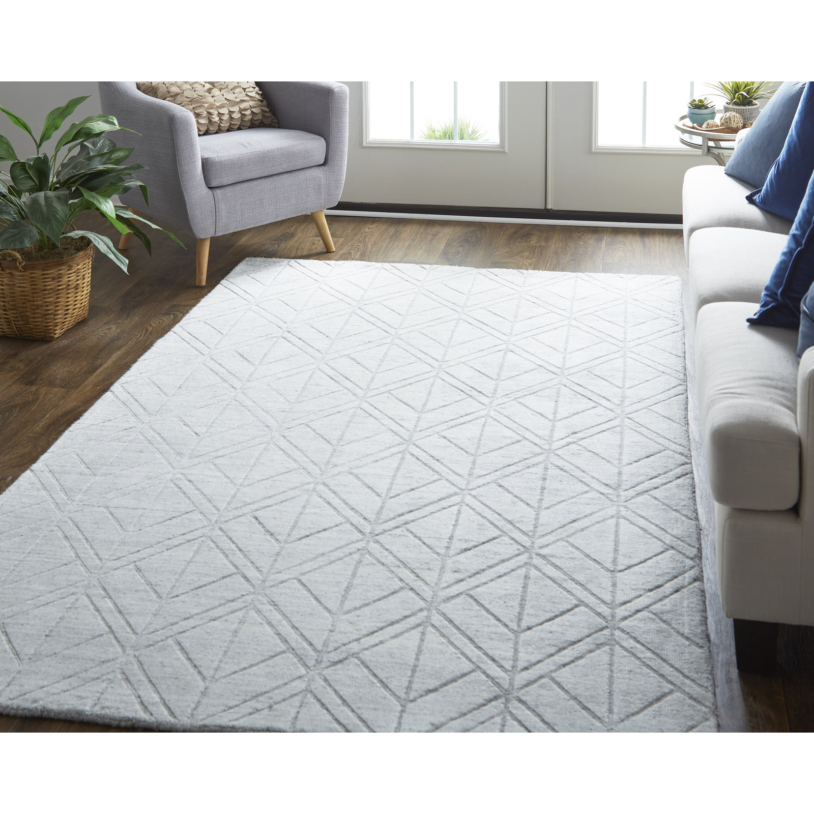 Kentoria Hand-Woven Rug, Rectangle 10' x 14'