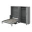 Grand lit escamotable mural avec placard-1630221510