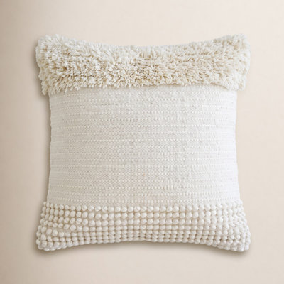 80% Cotton & 20% Wool Pillow Cover