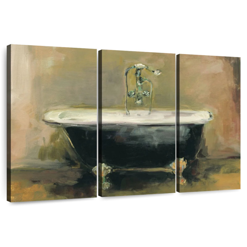 Baignoire rétro Kerrick I Light, H 28 po x l 45 po