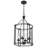 4 - Light Dimmable Lantern Cylinder Chandelier