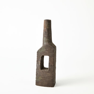 Ebba Vase-Rugged Brown-Sm