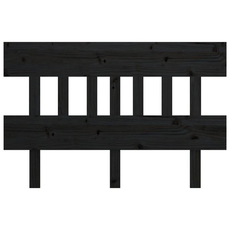 Jasee Solid Wood Headboard, Grey, 123.5 x 81 cm