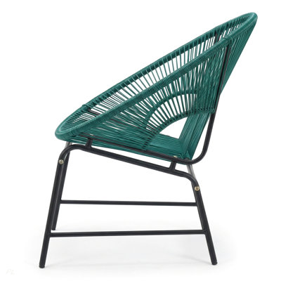 Ensemble de 2 chaises d'extérieur NUSA