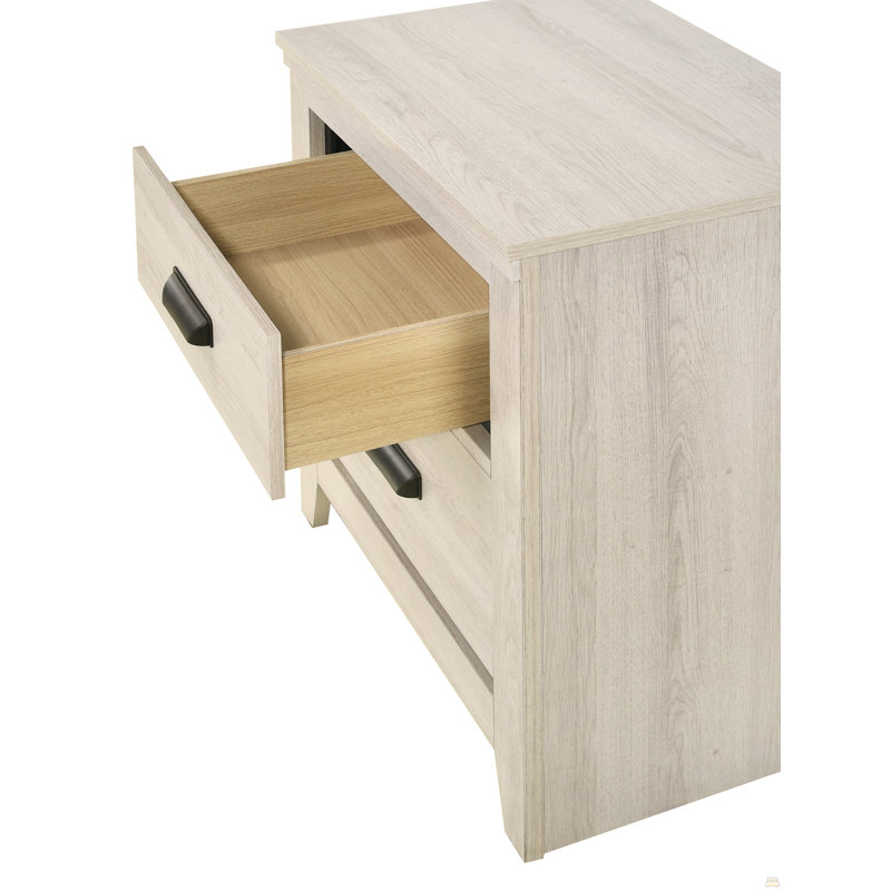Table de chevet 2 tiroirs
