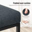Ensemble de 4 tabourets de bar Chenille-114371028