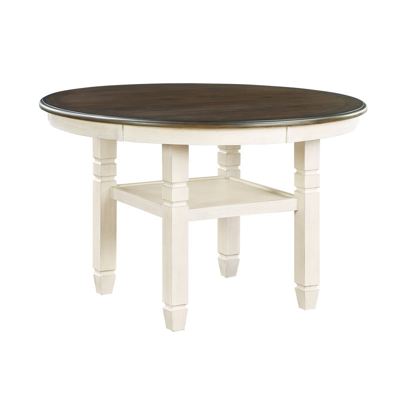 Eaglin Round Dining Table, White