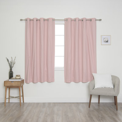 Hocking Cotton Blend Blackout Curtain Panel Pair