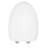 Quick-Release Elongated Toilet Seat