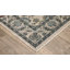 Tapis oriental en polyester tissé à la machine Andreana en beige / bleu / gris-757547372