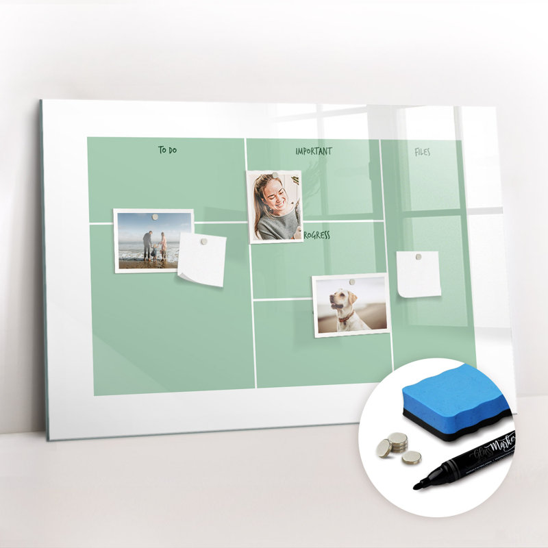 Magnetic Glass Dry Erase Board