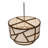 Cresie 8 - Light Dimmable Drum Chandelier