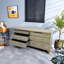Buffet en cuir effet crocodile 71,25 po