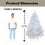 Lighted Artificial Christmas Tree-883530256
