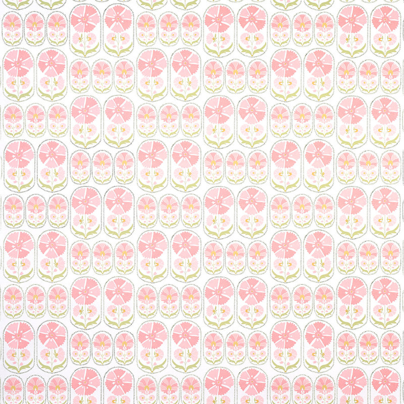 Anjuna Floral Wallpaper, Blush