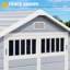 Balconera 6X4.4FT Outdoor Garden Shed-122761111